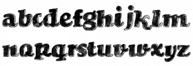 BrandStruck Caratteri MINUSCOLO