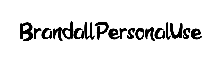 Brandall Personal Use  Fuentes Gratis Descargar