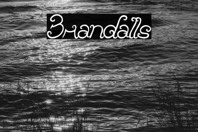 Brandalls Шрифта examples