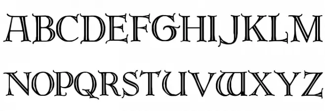 Brandegoris Schriftart Groß