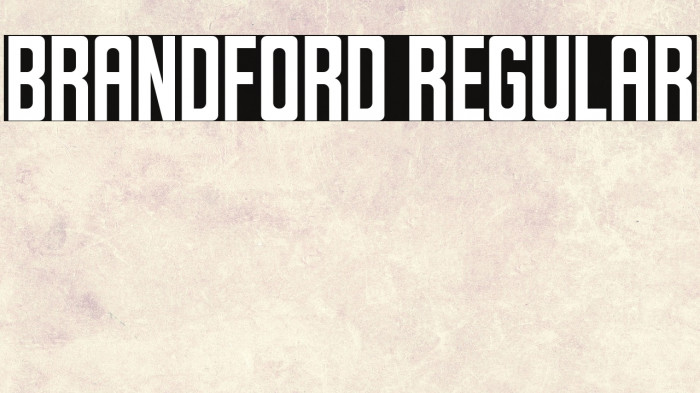 Brandford Regular Example 3