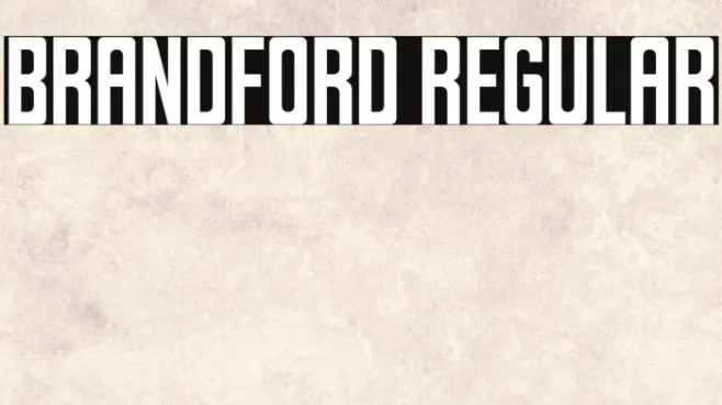 Brandford Regular Example 3