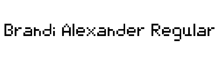 Brandi Alexander Regular  フリーフォントのダウンロード