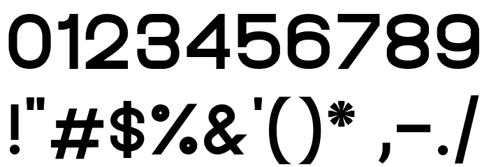 BrandingPro-Bold Font OTHER CHARS