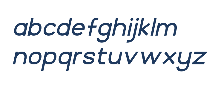 BrandingPro-Italic Lowercase