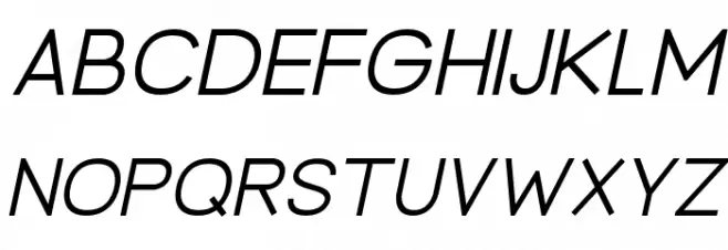BrandingPro-LightItalic Fonte MAIÚSCULAS