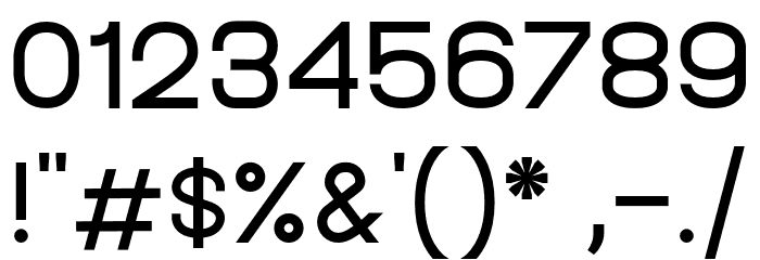 BrandingPro Font OTHER CHARS