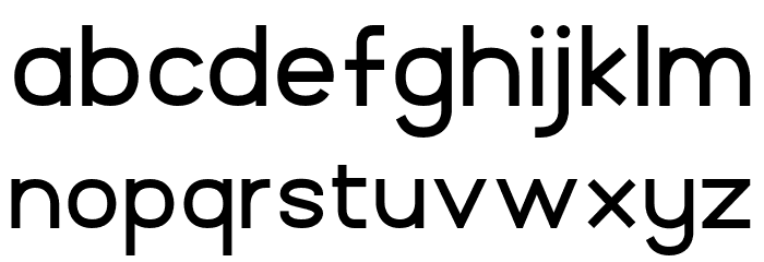 BrandingPro Font LOWERCASE