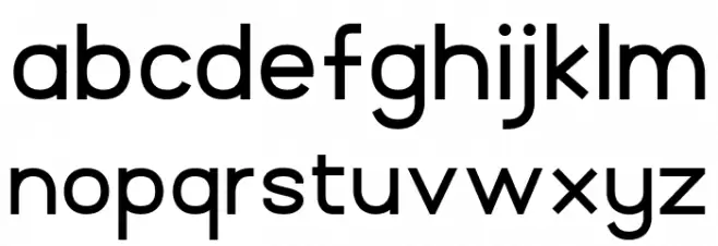 BrandingPro Font LOWERCASE