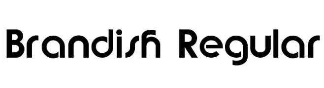 Brandish Regular  Free Fonts Download