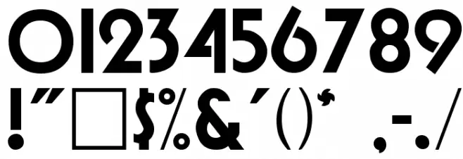 Brandish Regular Font OTHER CHARS