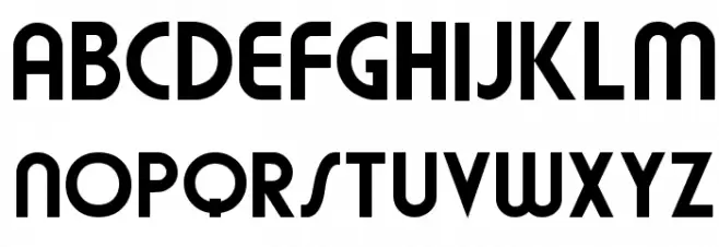 Brandish Regular Font UPPERCASE