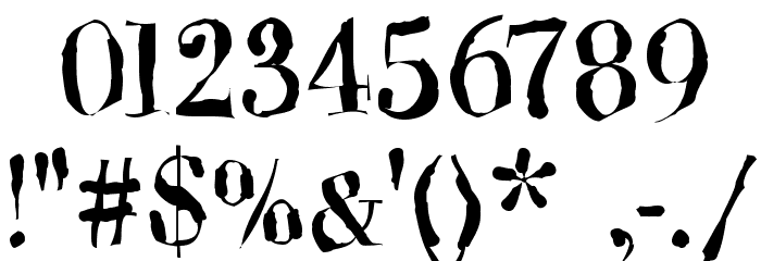 Brandomi-Medium Font OTHER CHARS