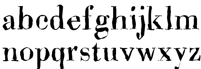 Brandomi-Medium Font LOWERCASE