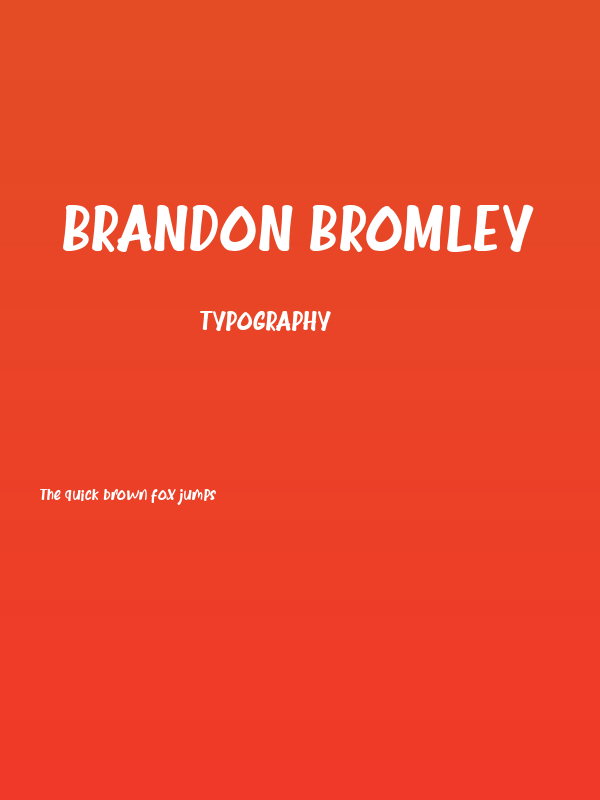 Brandon Bromley Poster