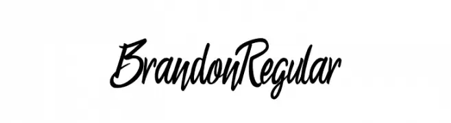 Brandon Regular  Frei Schriftart Herunterladen