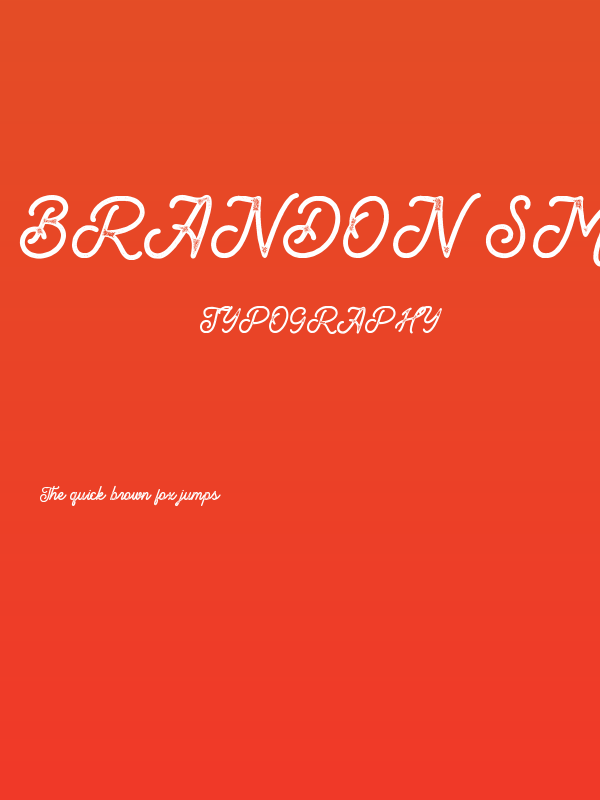 Brandon Smith Stamp Poster