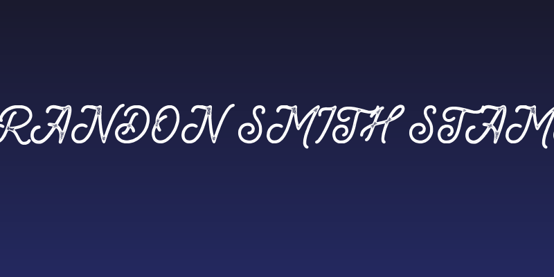 Brandon Smith Stamp Social Header