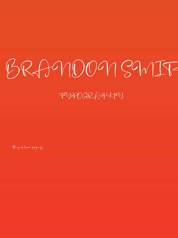 Brandon Smith Poster