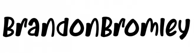 BrandonBromley  Free Fonts Download