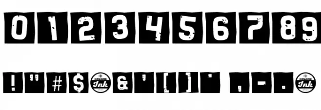 Brandsom Font Alte caractere