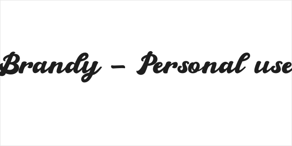 Brandy - Personal use Logo