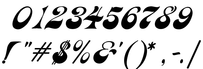 Brandy Script Polices AUTRES CHARS
