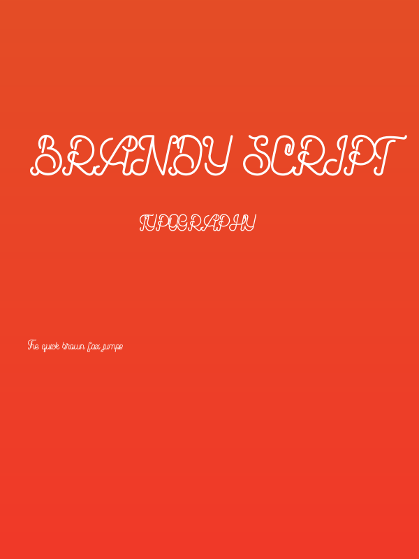 Brandy Script Poster