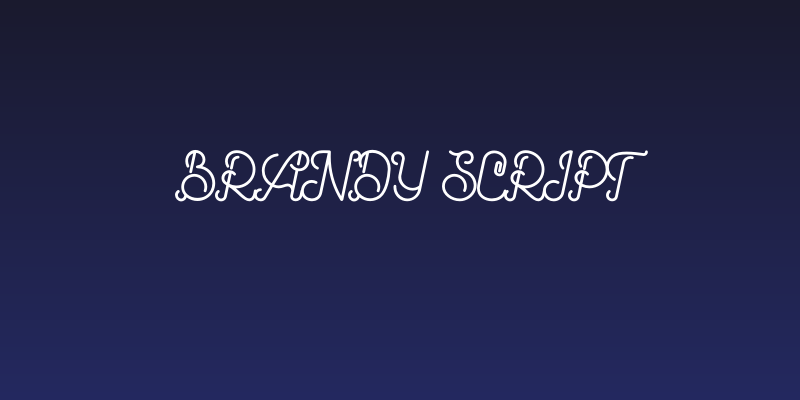 Brandy Script Social Header