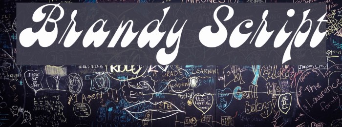 Brandy Script Polices examples