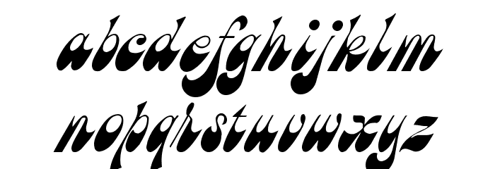Brandy Script Polices MINUSCULES