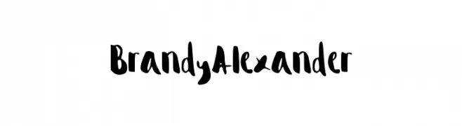 Brandy_Alexander  Frei Schriftart Herunterladen