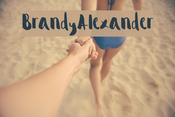 Brandy_Alexander Font examples