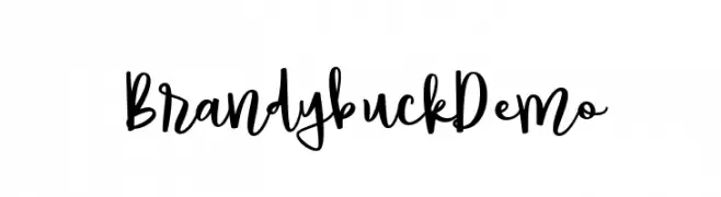 Brandybuck Demo  Frei Schriftart Herunterladen