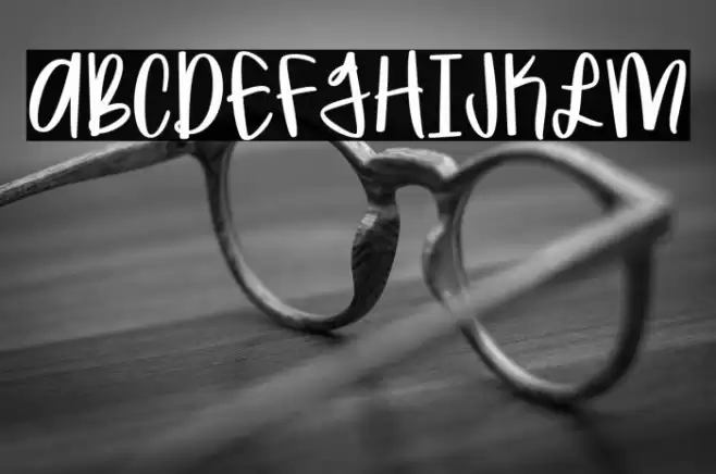 Brandybuck Demo Font examples