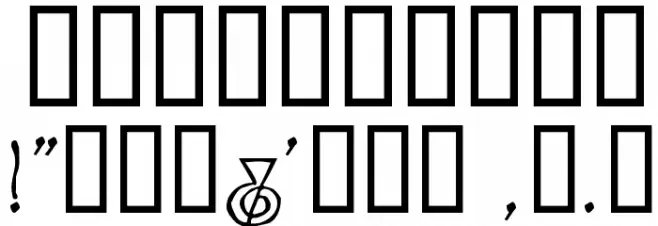 Brandywine Font OTHER CHARS