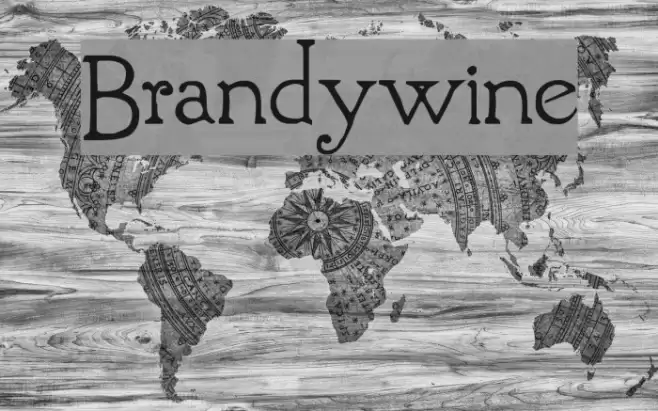 Brandywine Font examples