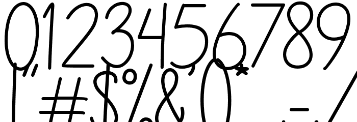 Braniella Font OTHER CHARS