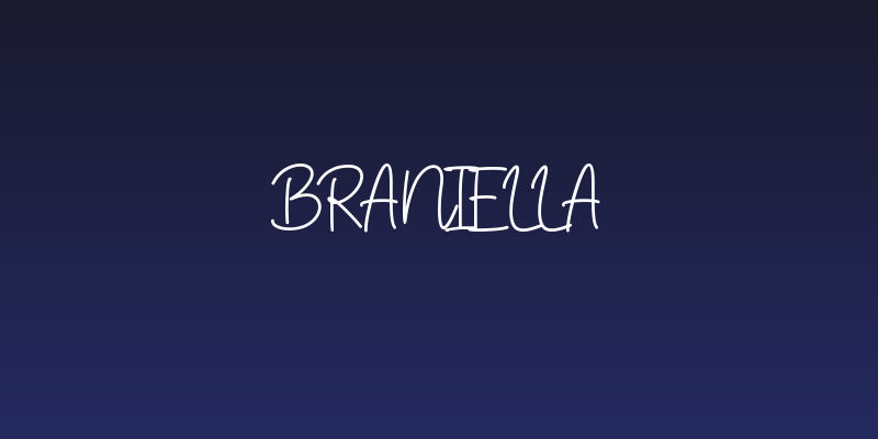 Braniella Social Header