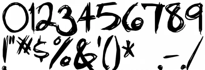 Brankovic Font OTHER CHARS