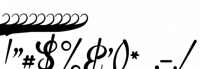 Brannboll Fet Font OTHER CHARS