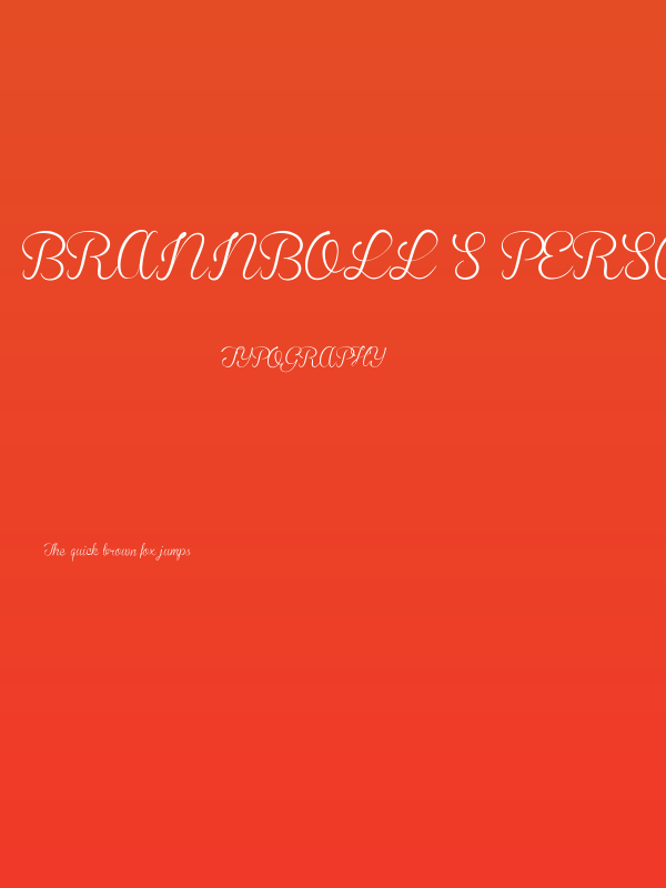 Brannboll S PERSONAL USE ONLY Poster