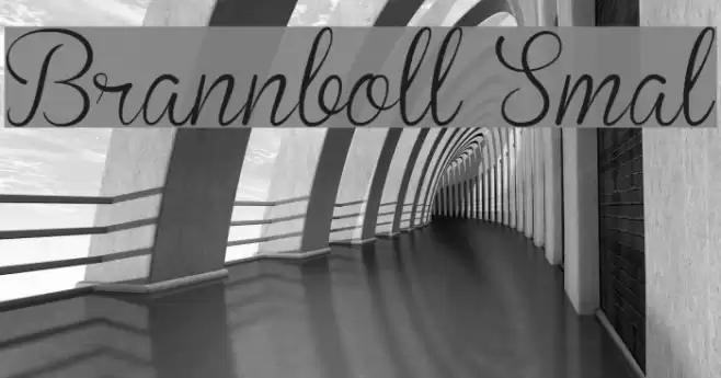 Brannboll Smal Font examples