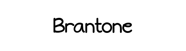 Brantone  नि: शुल्क फ़ॉन्ट्स डाउनलोड
