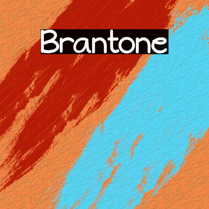 Brantone Font examples