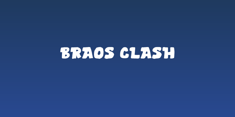 Braos Clash Social Header