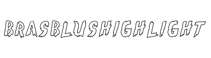Brasblus Highlight  Free Fonts Download