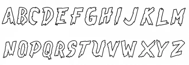 Brasblus Highlight フォント 大文字