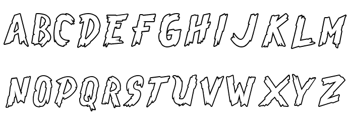 Brasblus Highlight Font LOWERCASE