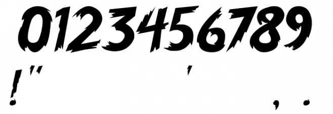 Brasblus Font OTHER CHARS